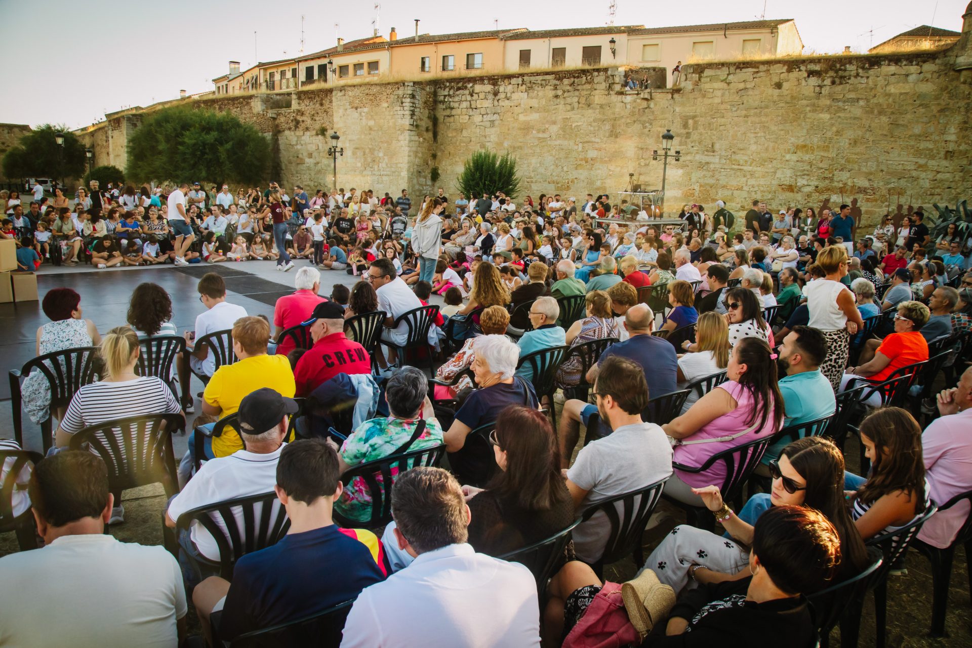 Espectáculo de la Feria de Teatro junto al patrimonio de Ciudad Rodrigo